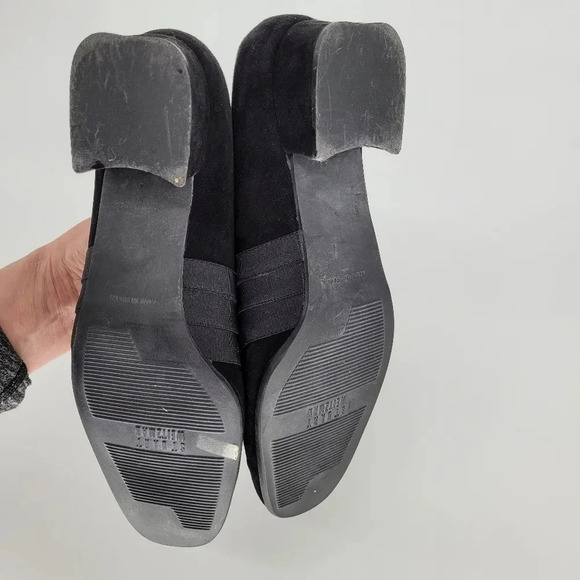 STUART weitzman suede black heel pumps size 8 - Picture 10 of 12